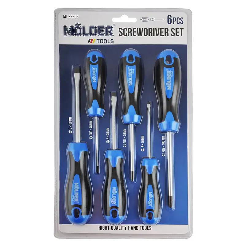 Набір викруток Molder MT32206 6шт MT32206