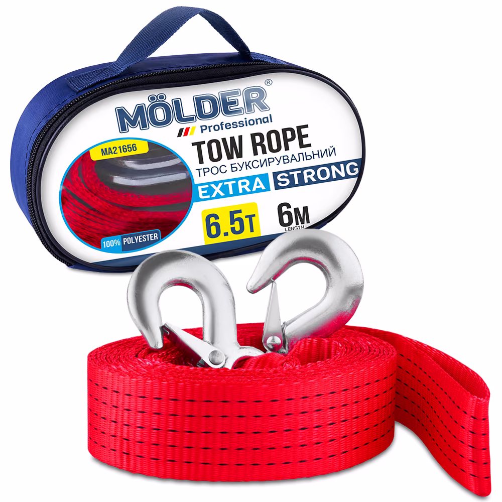 Буксирувальний трос Molder 6,5т, 6 м MA21656 MA21656