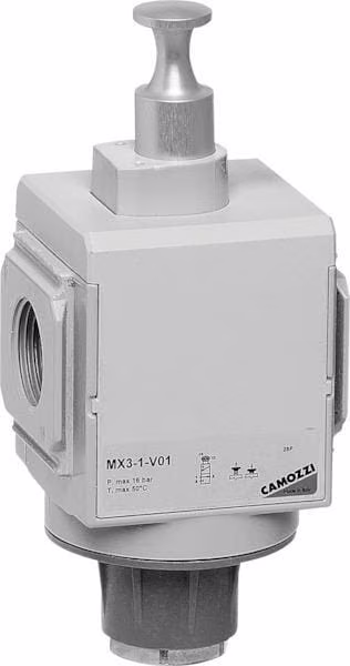 Ізоляційний клапан, 3/2-ходовий MX238V01