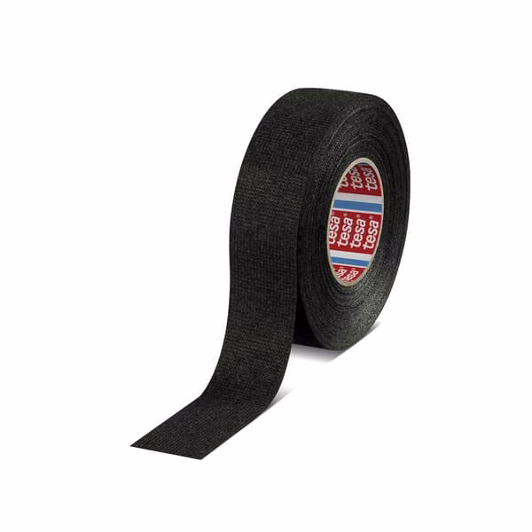Стрічка ПЕТ флісова, чорна, TesaBAND® T516080002500