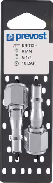 Чоловічий кон з 3/8 "BSP F / Thd BRP066102P002
