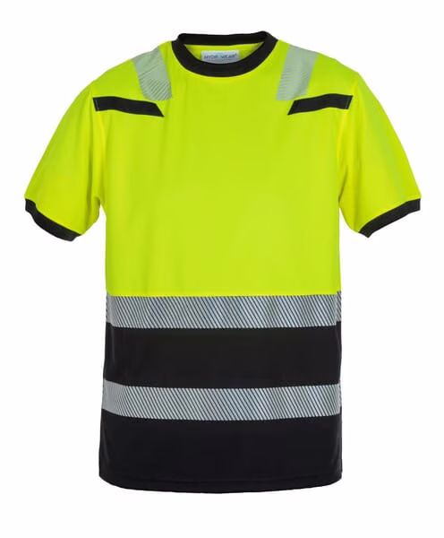 Футболка Hi-vis M жовтий/чорний Tulsa