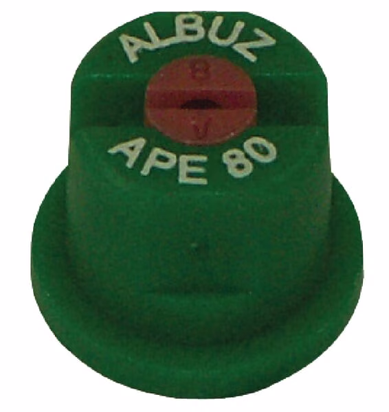 Плоскоструменева насадка APE 80° зелена кераміка, Albuz APE80GREEN