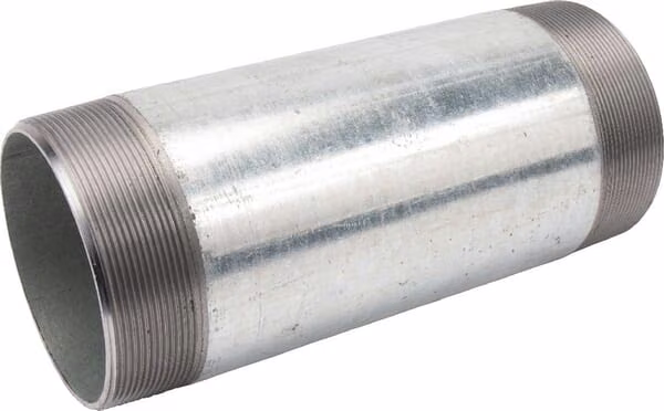 Ніпель трубний, оцинкований, 3"x100mm