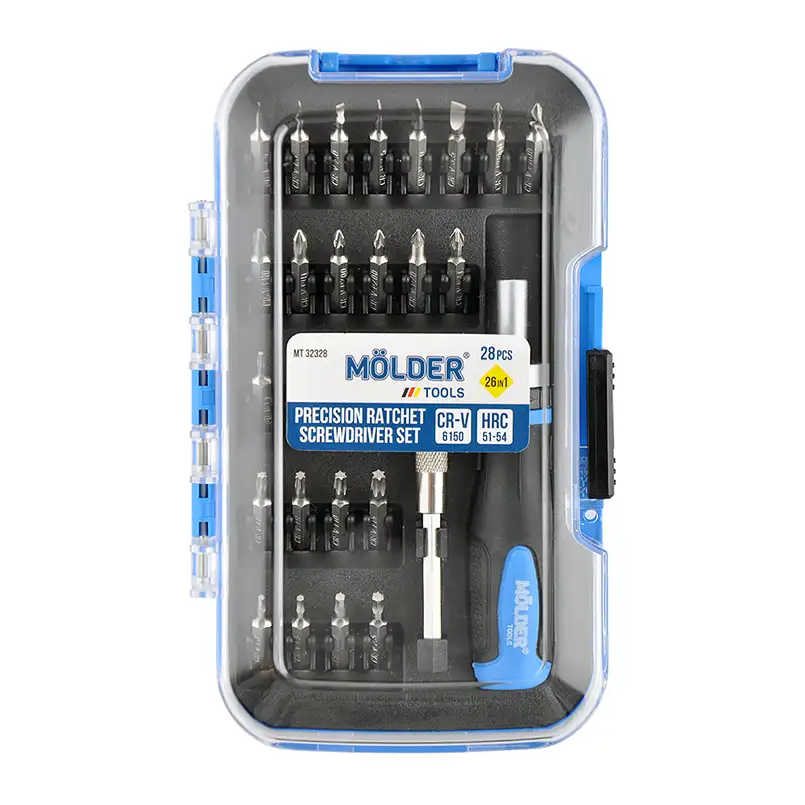 Викрутка Molder MT32328 з насадками 26в1 MT32328
