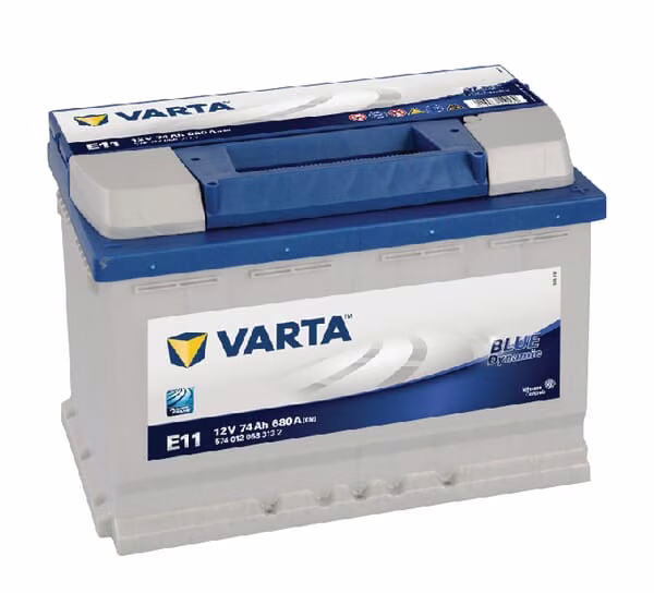 Акумулятор 12V 74Ah 680A Blue Dynamic VARTA