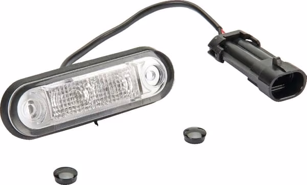 Внутрішнє освітлення LED, 0.50W, прямокутний, 12/24V, білий, на болтах, 84x2 LED,Hella 2XT959510467