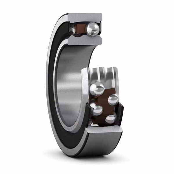 Самоцентруючийся кульковий підшипник 25x52x18мм SKF