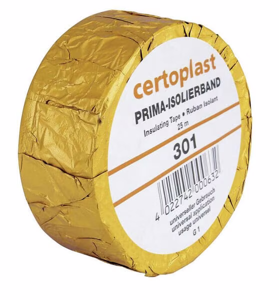 Бинт дігтярний Certoplast/Vorwerk 4 мм, 25 м 16381