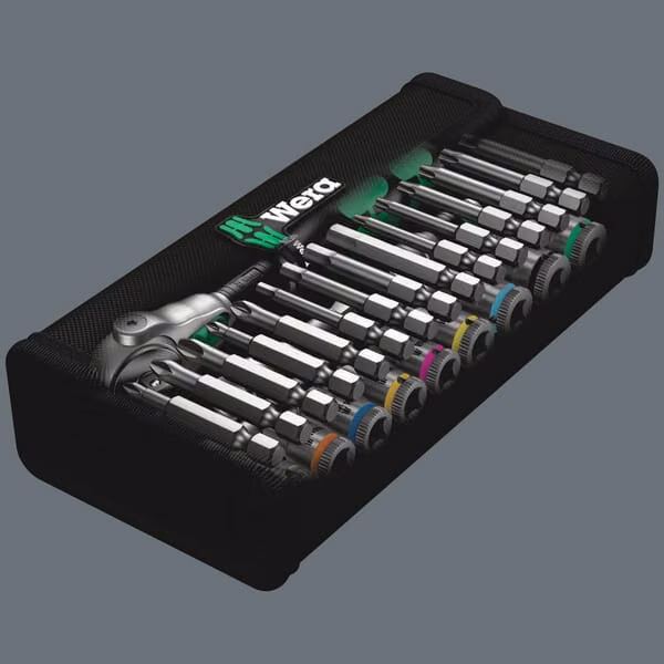 Набір торців 1/4", 28 шт 05004016001WERA