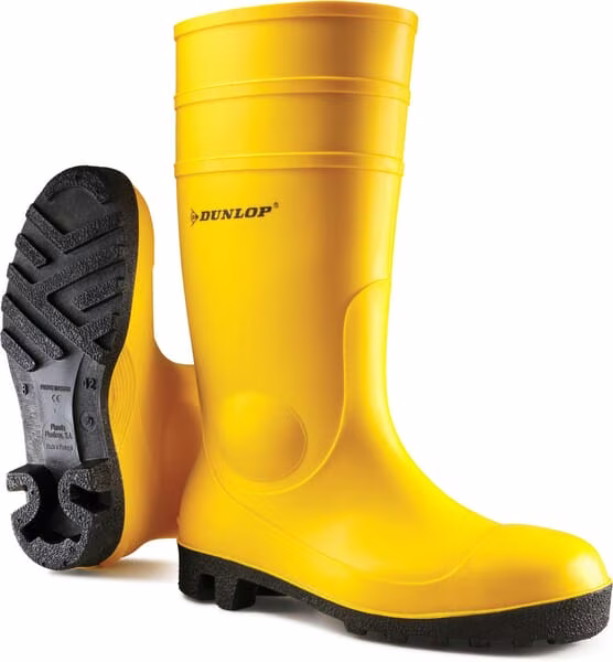 Захисні черевики, жовті, клас S5, Protomastor Dunlop 142YP47