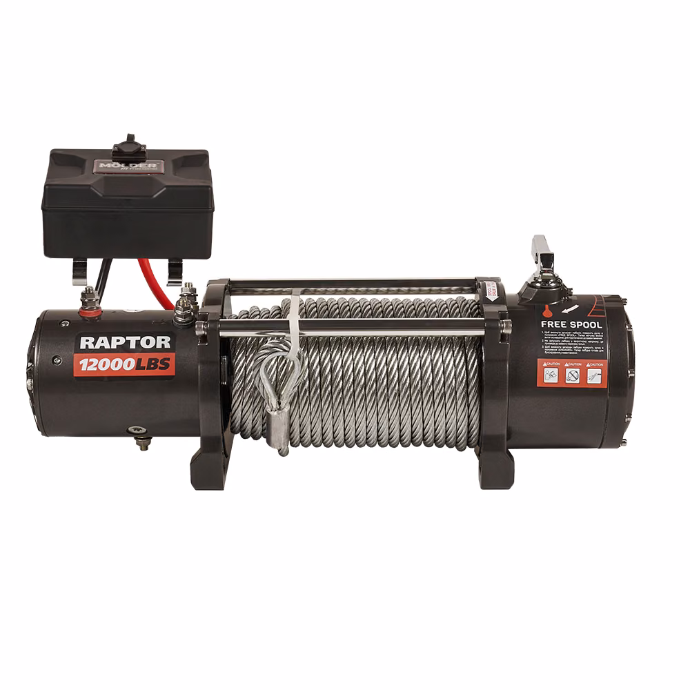 Лебідка MOLDER RAPTOR 12000lbs (6.0hp/4.4kw) MA23120 MA23120