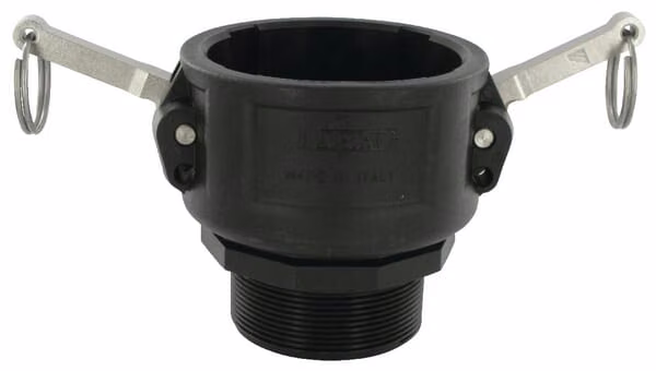 Camlock Type B 3" зовнішня різьба 2 1/2" поліпропілен 18109B8
