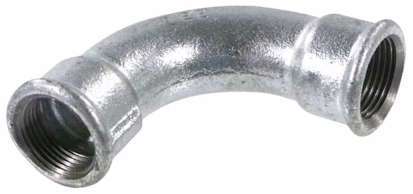 Коліно 90° внутр./внутр. оцинк. 1 1/2" FG2112