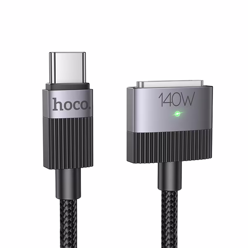 Кабель Hoco U141 Magnetic charging cable Type-C to Mag3 1.8м чорний HC-U141-Black
