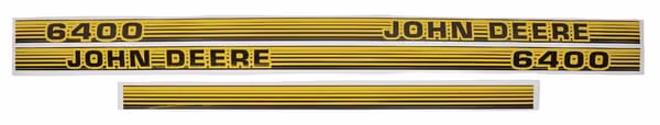 Набір наклейок "John Deere 6400"