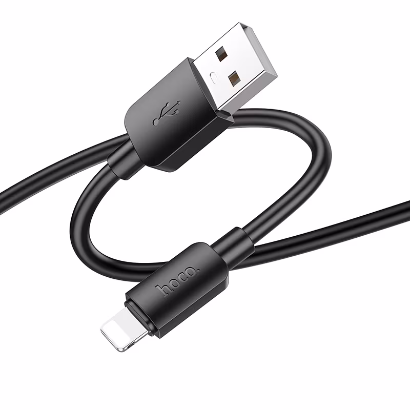 Кабель Hoco X96 Hyper charging data cable iP 1м чорний