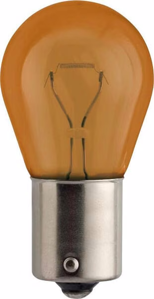 Лампочка звичайна груша PY21W 12V 21W BAU15s бурштин Philips GL12496