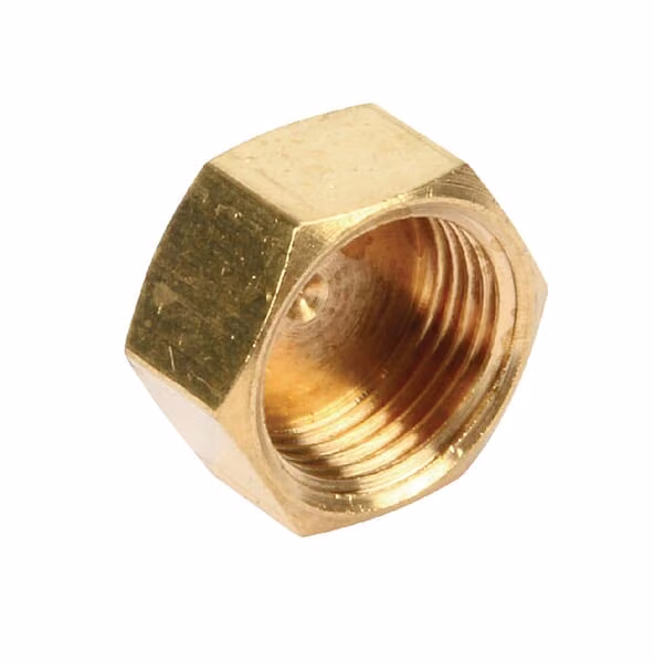 Торцева кришка латунь 3/8" SY027556