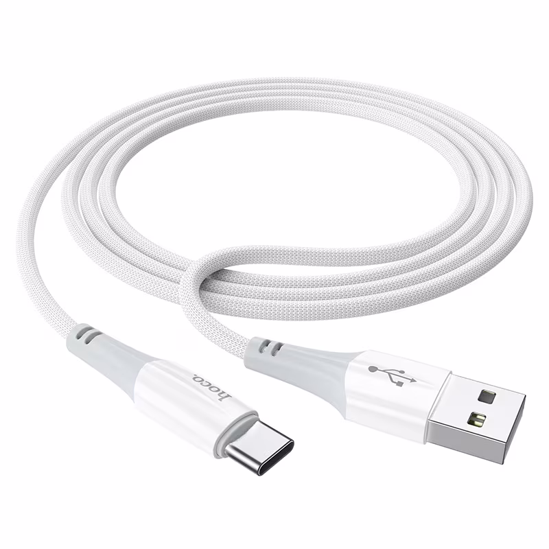 Кабель Hoco X70 Ferry charging data cable for Type-C 1м білий