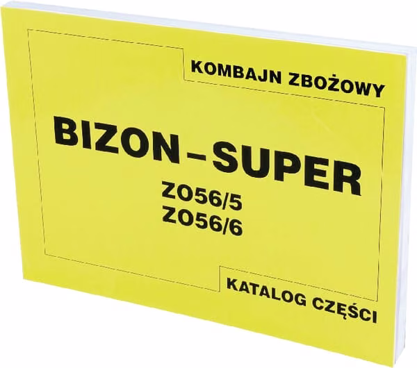 Каталог запчастин Зернозбиральні комбайни, підходить до Bizon, Z-056 30205056000001